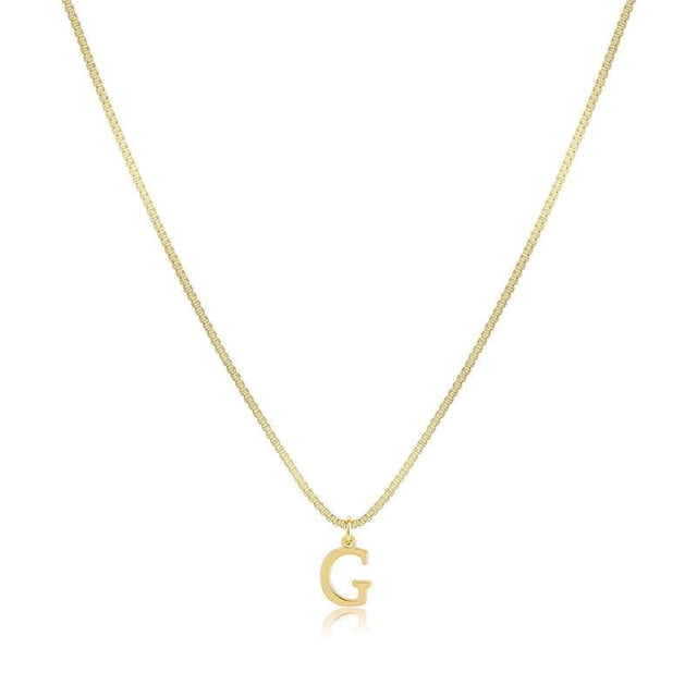Add A Of To Your Everyday Look With This Initial Necklace Initial Dainty Necklace For Women