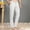 Style1-White mens pants, variant on Mceream Suit Pants for Men Relaxed Fit Expandable Waist Straight Leg Cotton Linen Trousers Summer Casual Business Dress Pant Pantalones De Hombre De Trabajo White M