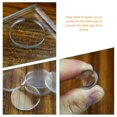 thumbnail image 3 of EIGTHTAIL 30 Pcs Pare-Chocs en Verre pour Table, Intercalaires Transparents pour Meubles, 3 of 4