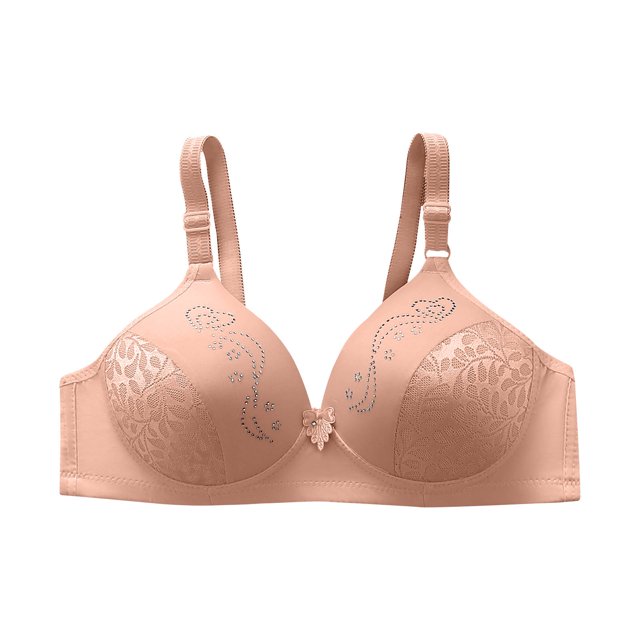 Soutien-gorge Brodé Brillant Confortable Respirant Sans Armatures