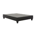 thumbnail image 2 of Primo International Carter Dark Grey Upholstered Platform Bed Frame, 2 of 13