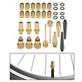 thumbnail image 3 of ZLight BRASS ADAPTOR PRESTA for SCHRADER BICYCLE VALVE CONVERTER PUMP 32pcs BIKE 32 pcs, 3 of 6