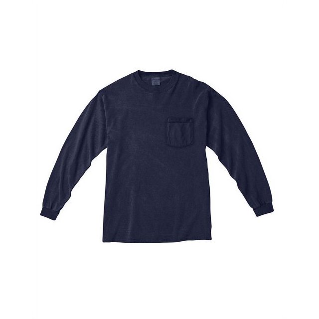 Comfort Colors T-Shirt à Manches Longues pour Adulte avec Poche