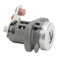 thumbnail image 1 of Car Door Lock Cylinder, Left Front Door Lock Cylinder Key Kit Excellent Mechanical Stability Zinc Alloy  For LHD Car, 1 of 8