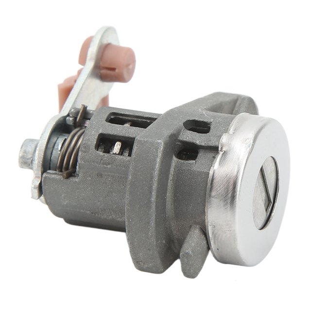 Car Door Lock Cylinder, Left Front Door Lock Cylinder Key Kit Excellent Mechanical Stability Zinc Alloy For LHD Car