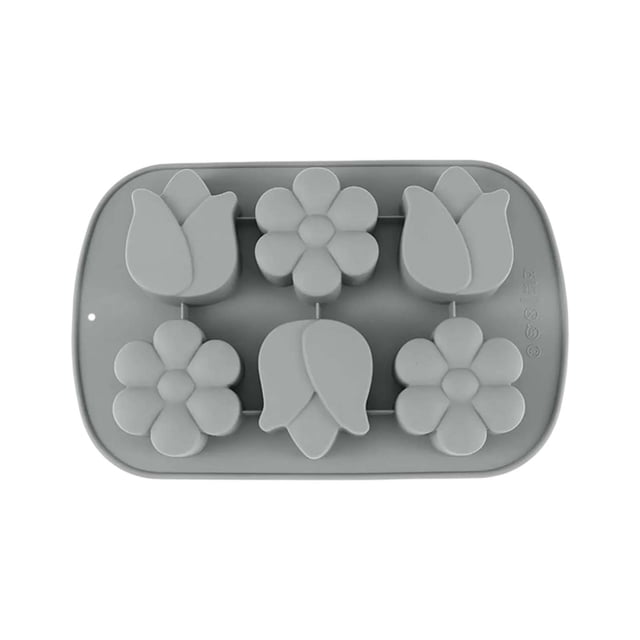 D Deep Cavity Heart Shape Baking Mold Thick Silicone Material Professional Grade Even Baking Results Non-Porous Surface #50207
