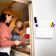 thumbnail image 4 of XYAIYT Magnetic Chalkboard Organizer Multi functional Storage Box for Home Office Classroom Supplies with Strong Magnets and Adjustable Compartments for Pens Pencils Chalks, 4 of 5