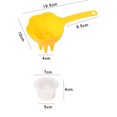 thumbnail image 5 of Oleegame 2PC Produce Storage Making Tool Food DIY Silk Children's kitchen Lunch Egg Pizza Kitchen，Dining & Bar Yellow, 5 of 5
