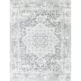 thumbnail image 1 of Unique Loom Tapis de Bordure Richmond 10' x 13' Rectangle Blanc/gris, 1 of 2