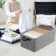 thumbnail image 1 of Birdeem Paniers Tissés pour Rangement, Paniers de Rangement pour Organiser, Panier de Rangement Imprimé Grande Capacité Poignée Haute Multi-Couleurs Optionnels, Grands Paniers de Rangement, 1 of 4