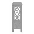 thumbnail image 4 of Convenience Concepts Table Console Diamant en Finition Bois Gris, 4 of 6