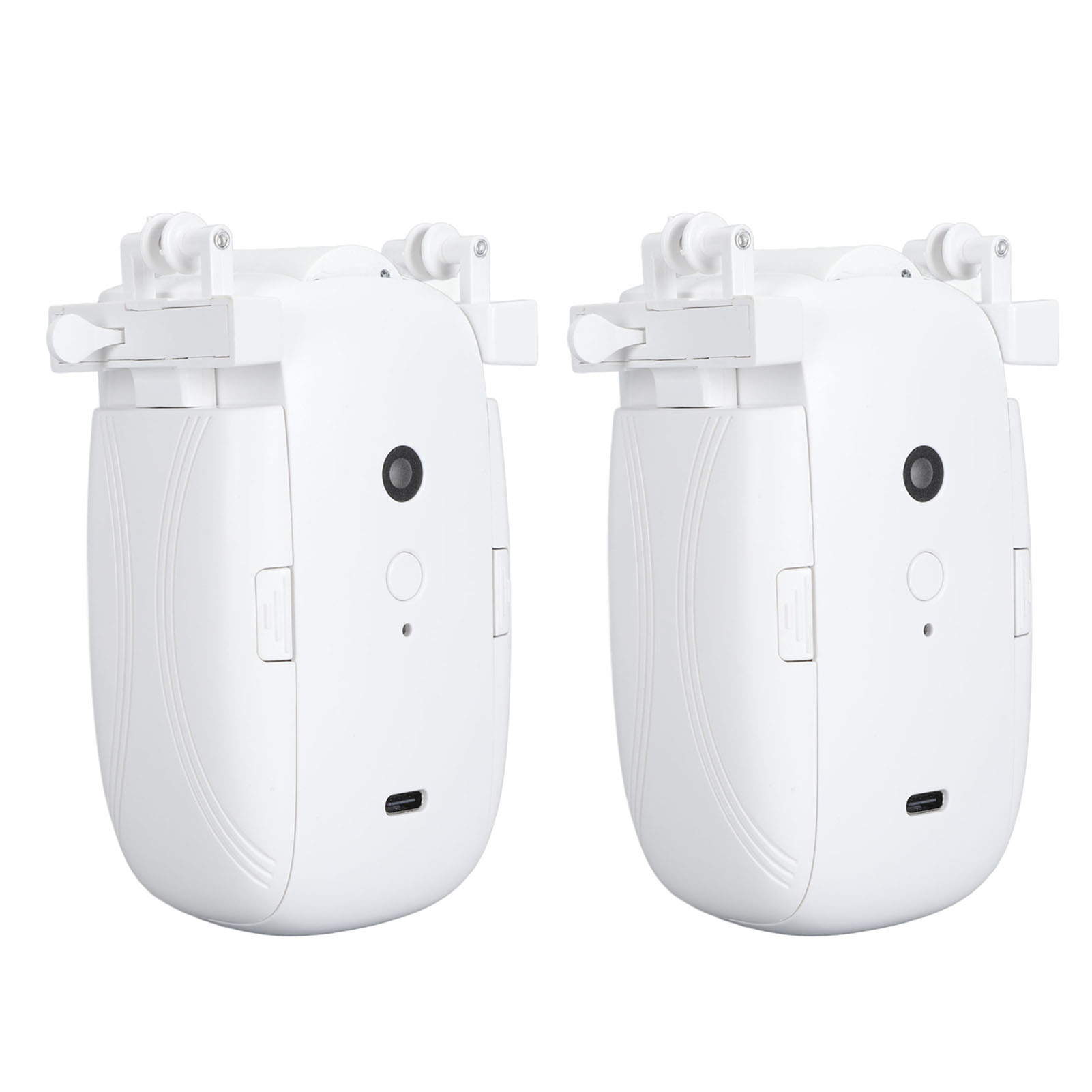 Robot Électrique pour Rideaux, Ouvre-Rideau Intelligent Silencieux Pratique à Portée de 10 m, Installation Facile pour Tringle en T, Rail en U, Tige Romaine