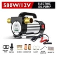 thumbnail image 2 of 12V/24V/220 Forward And Reverse Electric Pumping Pump, 50L/min Self-priming Pump DC Pump Fuel Dispenser 580W ,Easy to Use, 2 of 7
