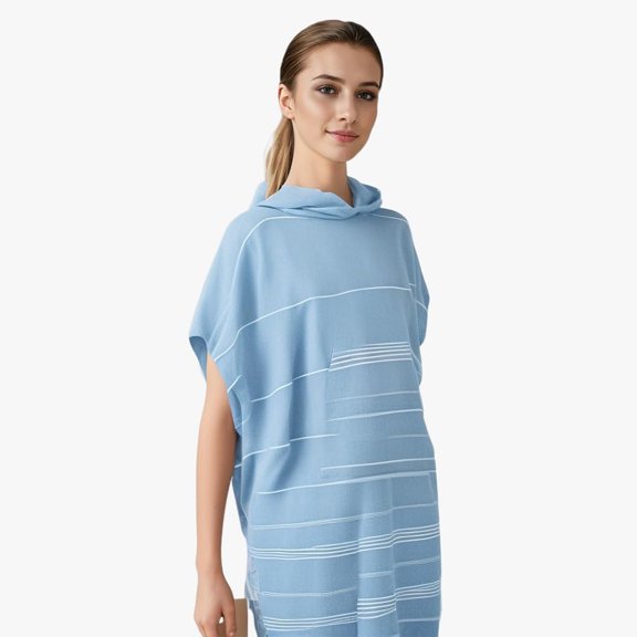 Ruiboury Change Towel Cape And Practical Towel For Surfing And Swimming Sauna Surf Cape Change Towel Dark grey