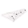 thumbnail image 2 of Règle de Courtepointe, Transparente Finition Fine Opération Simple Règle de Tailleur pour Bricolage pour Couture 8 Pieds, 2 of 8