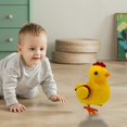 thumbnail image 4 of Electronic Walking & Chirping Chicken Plush Toy, Interactive Pet Companion for Kids, Battery-Powered Stuffed Animal, 4 of 8