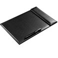 thumbnail image 4 of pitrice PU Leather A4 Clipboard Tablet Writting Pad Pen Clip Black, 4 of 6