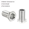 thumbnail image 4 of Unique Bargains 20mm Long Pipe Hexagon Countersunk Flat Head M10 Thread Lamp Rod 10 Pack, 4 of 5