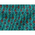 thumbnail image 4 of oneOone Viscose Jersey Fabric Leaves & Floral Block Print Sewing Fabric BTY 60 Inch Wide, 4 of 5