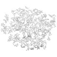 thumbnail image 1 of 104Pcs Metal Alphabet Charms Letters Pendant for DIY Bracelets Jewelry Making, 1 of 6