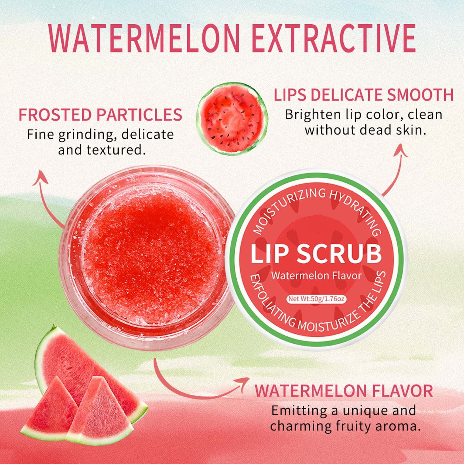 Holiday Deals! Gspmoly Body Scrub, Exfoliating Lip Mask Moisturizing and Moisturizing Lip Scrub Exfoliating Scrub