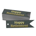 thumbnail image 1 of Inkdotpot Happy Retirement Bottle Tag Real Gold Foil Favor Hang Tags Pack Of 100, 1 of 6