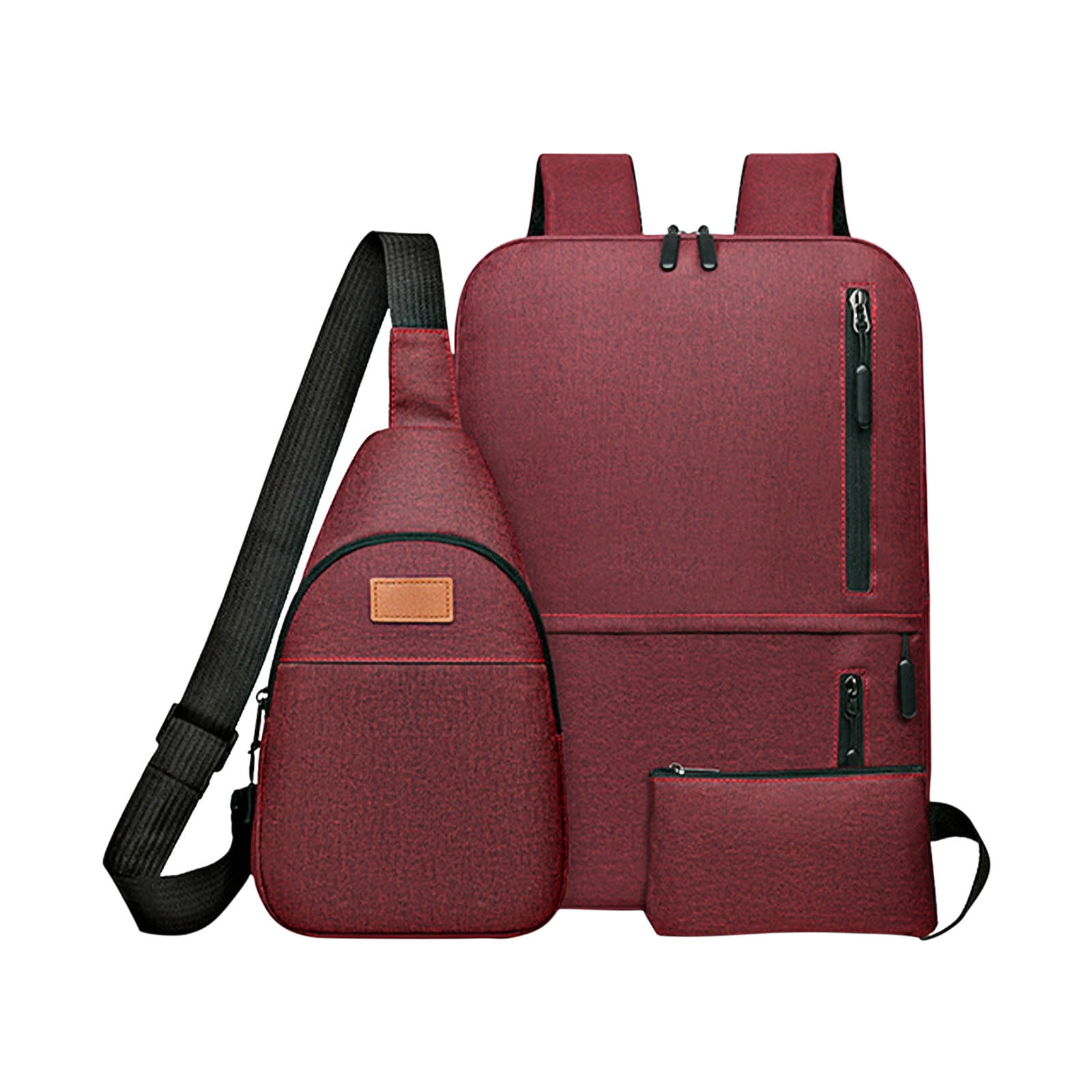 Meitianfacai 3pc Backpack Sets, New Fashion Shoulder Bag for School Office Work Business Travel, Leisure School Bag for Teens Adults