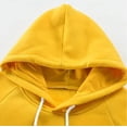 thumbnail image 3 of Yuyuzo Men Pullover Sweatshirts Long Sleeve Drawstring Hooded Sports Solid Color Patchwork Hoodies for Men, 3 of 5