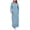 Light Blue, variant on Fznquz Plus Size Ladies Dresses Blue Casual Pullover Long Hoodie Dress Long Sleeve Maxi Oversized Womens Dress