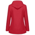 thumbnail image 3 of Pisexur Shacket Jacket Women Solid Rain Jacket Outdoor Jacket Waterproof Hooded Raincoat Windproof Pocketed Shirts Fall Jacket Shackets, 3 of 6
