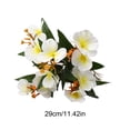 thumbnail image 3 of CaiYueKe Artificial Crabapple Blossoms Wedding Decorations, Realistic Floral Arrangements for Home Decor, Spring Party Centerpiece, Plastic Flowers for Living Room, Office, Table Scene Decoration, 3 of 7