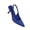 Blue, variant on Slingback Wedding Heels for Women Sexy Pumps Bridal Velvet Heel Closed Pointed Toe Pumps Shoes with Buckle Prom Dating Party Working Dress Shoes