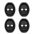 thumbnail image 2 of pstuiky Car Interior Accessories 4Pcs Car Door Protective Cover Door Lock Buckle Protective Cover for Car Door Locks Absorber Cushion Thickened Sticker Compre, 2 of 3