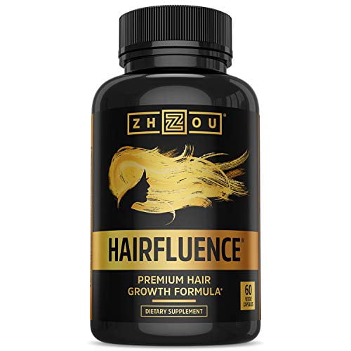 Zhou Nutrition Hairfluence, 60 Veg Caps