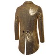 thumbnail image 2 of TheFound Complet pour Homme Paillettes Brillantes Col Rabattu Bal Queue-de-Pie Smoking, 2 of 6