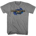 thumbnail image 1 of T-Shirt pour Adulte Monster Hunter Rise Logo Graphite Heather 4TG, 1 of 2
