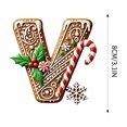 thumbnail image 3 of Rwnbm 26 Letters Christmas Tree Decoration Pendant Christmas Tree Ornaments Personalized DIY Christmas Ornaments Christmas Decoration Xmas Tree Hanging Decor Feature, 3 of 4