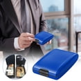 thumbnail image 2 of Porte-cartes de Visite Portefeuille Porte-Cartes de Crédit Étui Ultra Aluminium I Porte-Cartes I Porte-Cartes Protection Rfid Nfc I Porte-Cartes en Aluminium I Rangement de Cartes Métal Porte-Cartes de Visite, 2 of 2