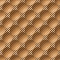 thumbnail image 1 of Ahgly Company Tapis de Zone Carré Orange Lavable en Machine, 5 Pieds Carré, 1 of 7