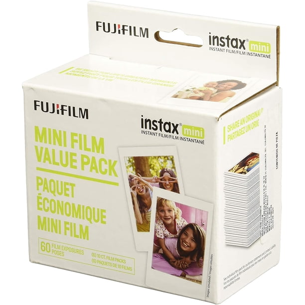 Fujifilm INSTAX Mini Film Value Pack - 60 Images - Walmart.ca