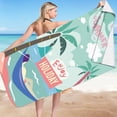 thumbnail image 1 of TopLLC Microfiber Beach Towel, Oversized Cute Animal Pattern Sand-Free Beach Towel, Thin Lightweight Absorbent Quick Dry Pool Towels Soft Breathable Travel Bath Towel for Adults Kids(30"x59"), 1 of 4