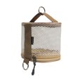 thumbnail image 2 of GUOOL Outdoor Toilet Paper Dispenser with Metal Rings, Hanging Tissue Travel Organizer White, 2 of 9
