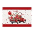 thumbnail image 2 of EGNMCR Outdoor Rug Bathroom Rugs Rugs for Living Room Valentine's Day Carpet Living Room Bedroom Doormat Holiday Floor Mat Gift Mat Foyer carpet, 2 of 3