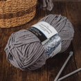 thumbnail image 2 of Fil en Chenille Gris Foncé Confortable MAINSTAYS, 2 of 3