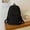 Black, variant on Large Capacity Backpack Middle School And College Student's Bag For Women Simples And Versatile Campus Style Backpack For Women
