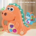 thumbnail image 4 of MesaSe Animals Music Piano  Finger Piano Toy for Early Education - Dinosaur & Giraffe Musical Instruments - Battery Operated - ABS Resin, 4 of 7