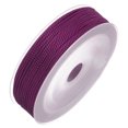 thumbnail image 3 of Unique Bargains Twisted Nylon Twine Thread Beading Cord 1.5mm 20M/65 Feet Extra Strong Braided Nylon String, Dark Magenta, 3 of 6