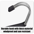 thumbnail image 4 of Z Shaped Pants Hanger Non Slip Heavy Duty Iron Clothes Rack For Closet Space Saving Storage Organizer Singles, 4 of 6