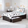 thumbnail image 1 of AFI Concord Urban Twin Storage Solid Wood Platform Bed in Espresso, 1 of 10