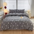 thumbnail image 1 of Nilvkv Bed Four Piece Gift Set Home Textile Sanding Four Piece Fashion Austerity Style, 1 of 4